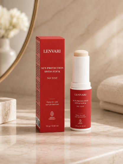 Lenvari sztyft SPF 50 do twarzy – bez koloru