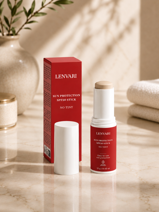 Lenvari sztyft SPF 50 do twarzy – bez koloru